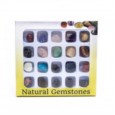 Poklon kutija: 20 mješanih kristala i dragog kamenja