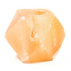 Svijećnjak od himalajske soli, dijamant 9x9x9cm