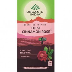 Organic India: Čaj tulsi, cimet i ruža