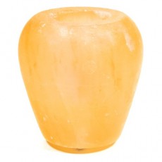 Svijećnjak od himalajske soli, jabuka 9x6x9cm