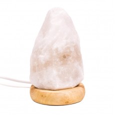 Lampa od himalajske soli s LED lampom i USB utičnicom (neobrađena, promjenjive boje), 9cm Lampa od himalajske soli s LED lampom i USB utičnicom (neobrađena, promjenjive boje), 9cm