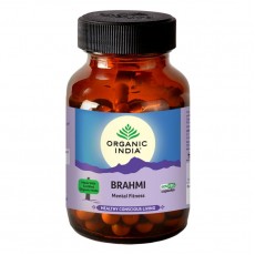 Organic India: Brahmi - Gotu Kola ,60 kapsula 