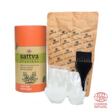 Sattva Ayurveda: prirodna biljna boja za kosu -Svijetlo crvena, 150g 